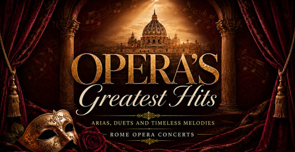 Rome: Opera&#39;s Greatest Hits – Concert with Italian Aperitivo