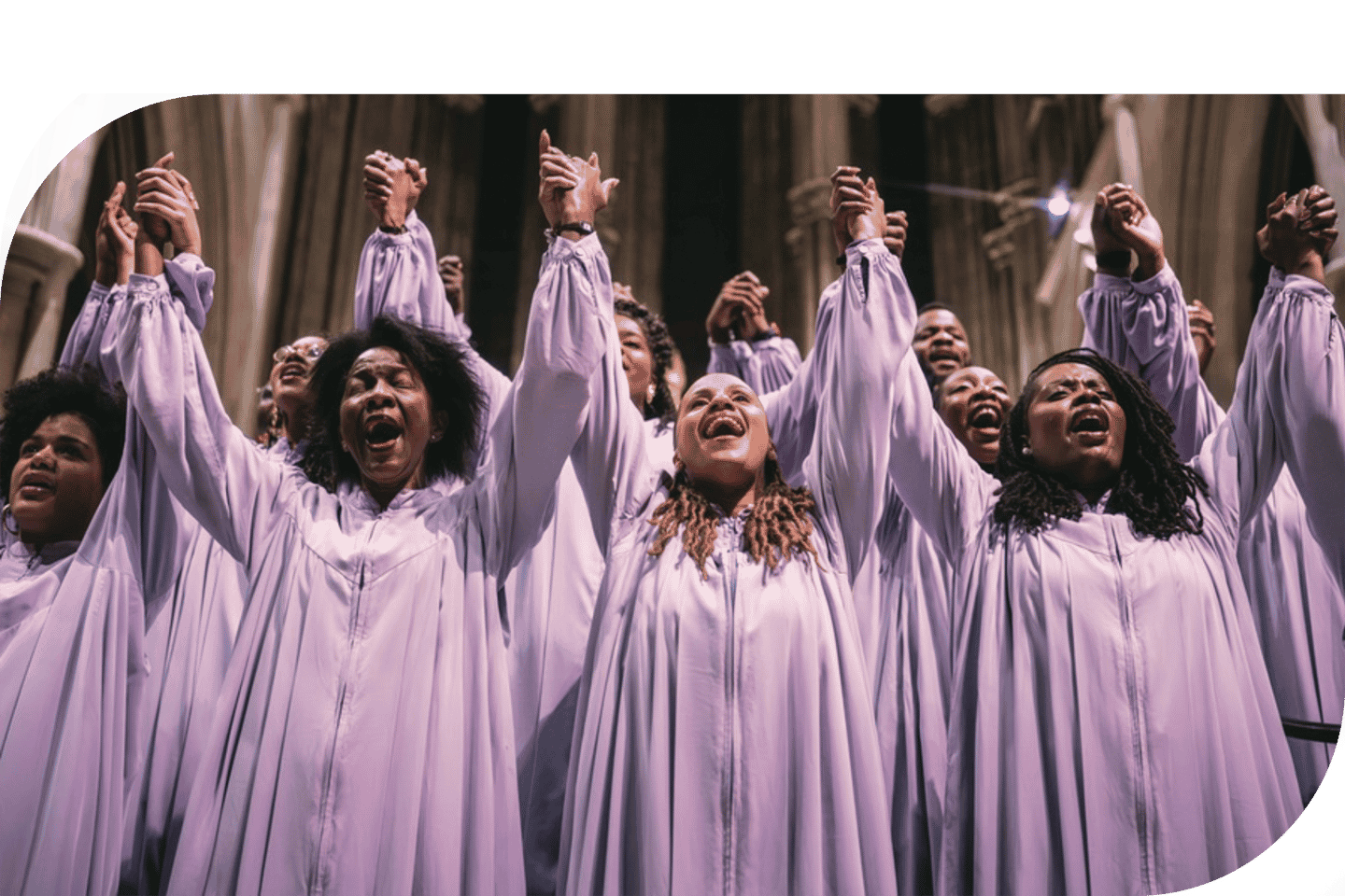 Concerto gospel all'American Cathedral di Parigi