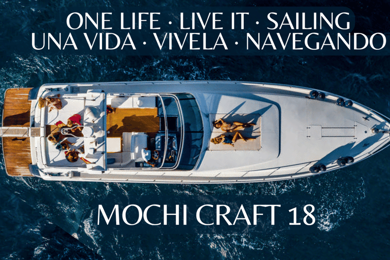 Es Vedrà: Afterparty or Sunset aboard luxury yacht Mochi Craft 18