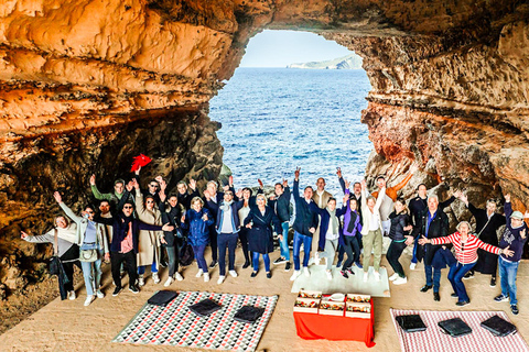 Ibiza Shared Safari Tour –Hidden Beaches, Caves & Snorkeling