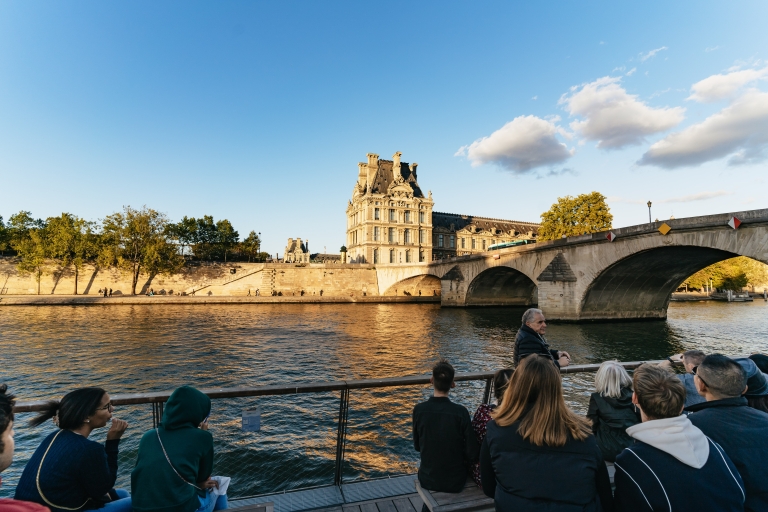 Paris : croisière touristique d’1 h et dîner au BistroParis : croisière touristique et dîner au Bistro Parisien
