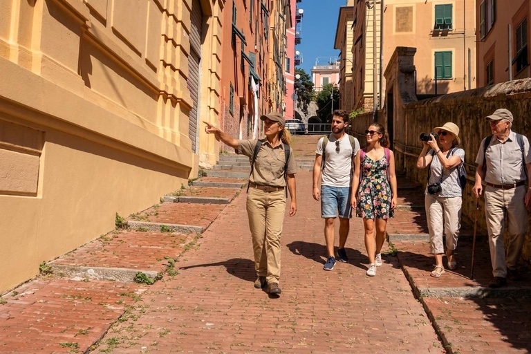Castelletto Tour with Gardens & Waterfall in Genoa Castelletto Tour with Gardens & Waterfall in English