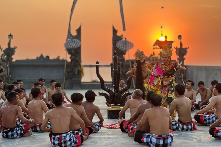 Bali: Kecak Fire Dance & Uluwatu Cliff Sunset Entry Ticket Sunset Kecak Dance Ticket Only