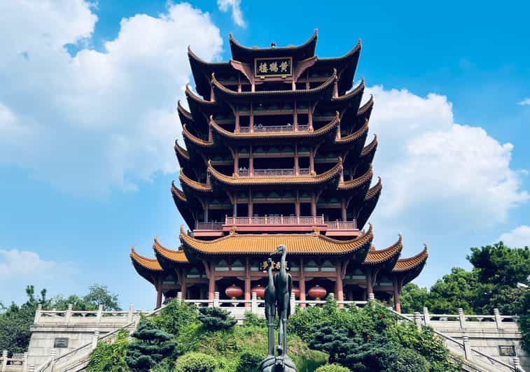 Wuhan: Museu Hubei, Torre da Garça Amarela, Sky Rail + Compras