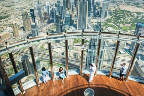 Burj Khalifa: 124th & 125th Top Level Entrance & Cafe Access