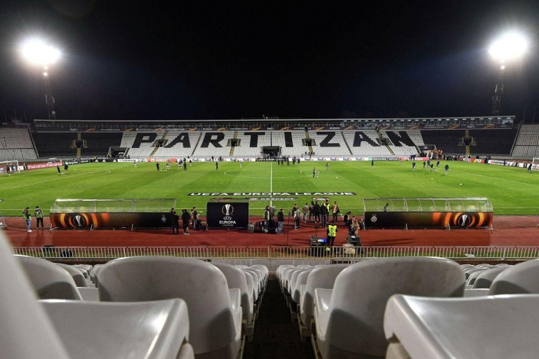Wycieczka po stadionie Red Star-Partizan