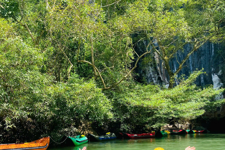 Phong Nha: Zipline Dark Cave & Paradise Cave Exploration Option 4: Full Adventure Experience - Drop-off in Hue