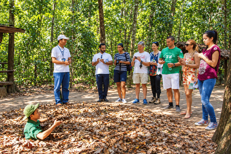 HCMC: Cu Chi Tunnels Morning or Afternoon Guided Tour Group tour - Small Size