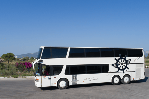 Zakynthos: Island Bus Tour, Blue Caves & Shipwreck Viewpoint