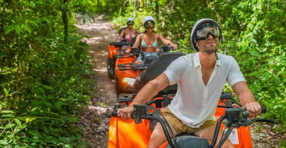Cancun: ATV Jungle Adventure, Cenote and Tulum Ruins Tour