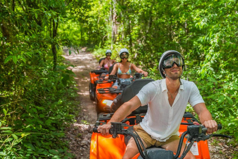 Cancun: ATV Jungle Adventure, Cenote and Tulum Ruins Tour Tour + Shared ATV