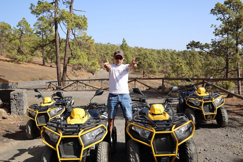 Teneryfa: Quad Safari Tour Dzień na Teide Widok na wyspy