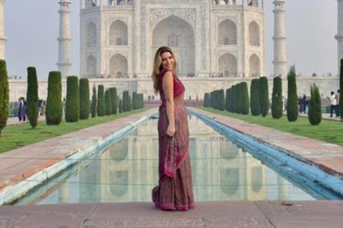 From Delhi: Golden Triangle Tour with Agra, Jaipur & Safari 3-Day Golden Triangle Tour with Taj Mahal, Jaipur & Safari