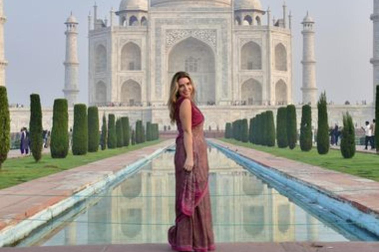 From Delhi: Golden Triangle Tour with Agra, Jaipur & Safari 3-Day Golden Triangle Tour with Taj Mahal, Jaipur & Safari