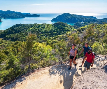 Marahau: Abel Tasman kajaks kajakken en wandelen