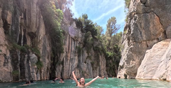 From Valencia: Thermal Pools + Waterfall + Panoramic stop