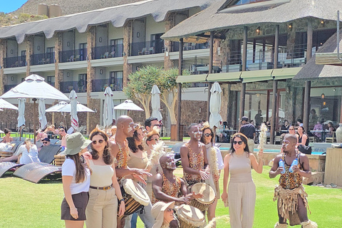 Cape Town: Cruise Passengers sunset Safari & Wine Tour