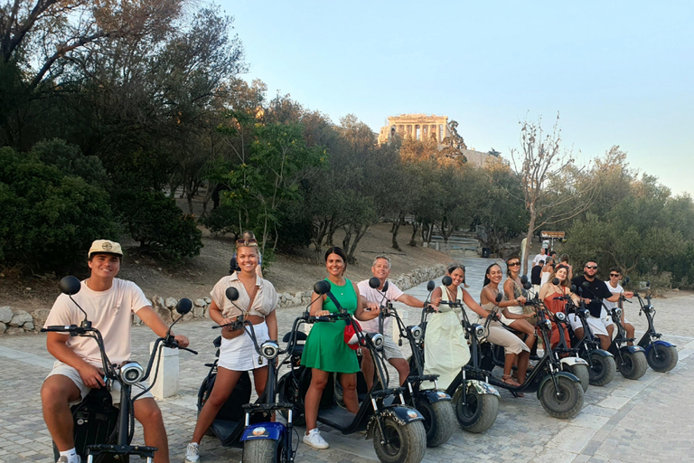 Athens: Guided E-Scooter Tour in Acropolis Area