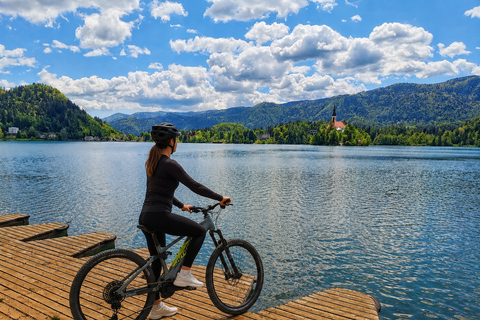 Bled: Premium Full-Day E-Bike Rental with Helmet & Lock