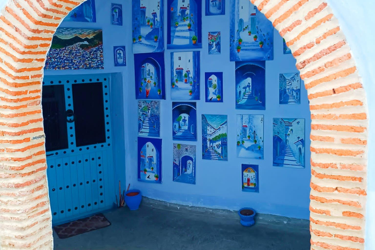 From Fez: Chefchaouen Day Trip with Driver with Group Of 8