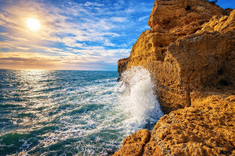 From Lisbon: Algarve Excursion + Boat Ride to Benagil Cave Small Group Tour