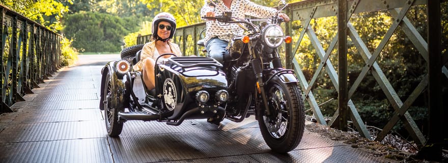 Balade privée en side-cars avec chauffeurs au Pays Basque