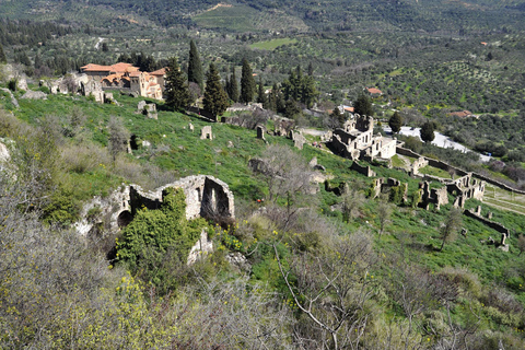 Mystras kasteelstad, Sparta, Olijf Museum Privé Dagtour