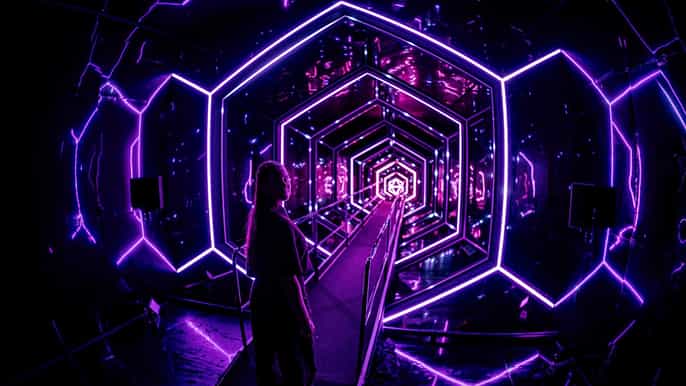 AMAZE Ámsterdam: experiencia audiovisual inmersiva