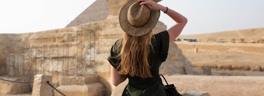 Marsa Alam : Excursion d'une journée en avion au Caire et aux pyramides de Gizeh