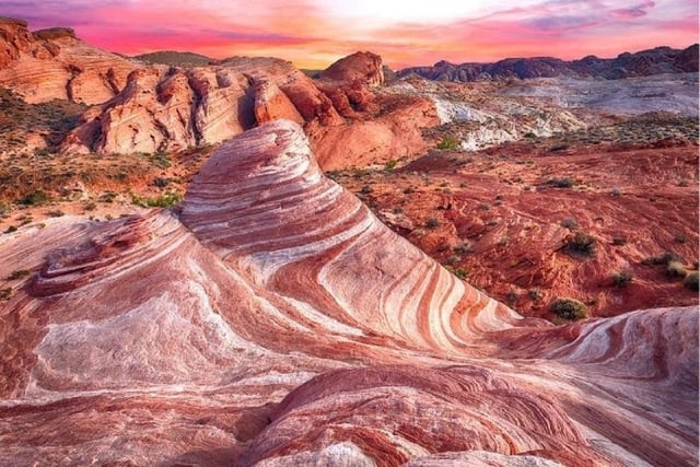 Von Las Vegas aus: Valley of Fire State Park Geführte Tagestour