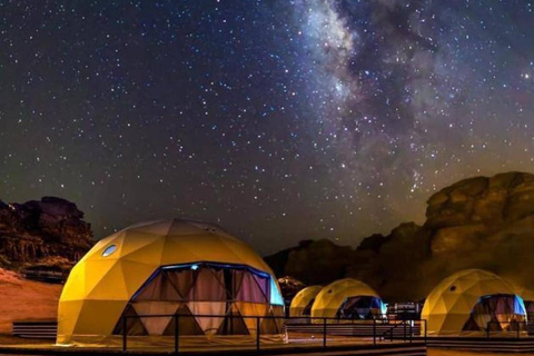Amman: 2-Day VIP Wadi Rum Martian Tent & 4*4 & Petra Tour