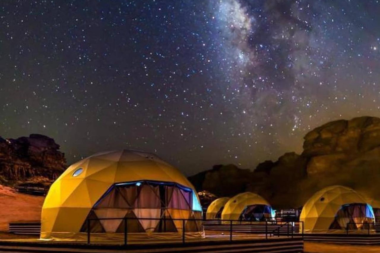 Amman: 2-Day VIP Wadi Rum Martian Tent & 4*4 & Petra Tour