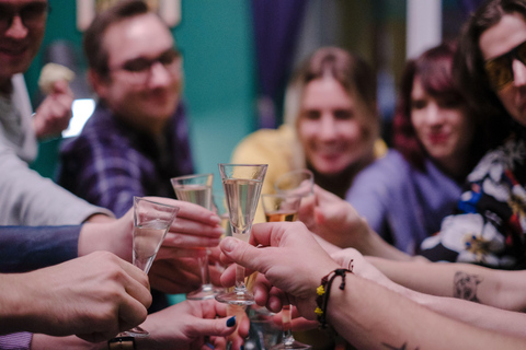 Dégustation de vodka à Cracovie dans un bar caché - Vodka Room