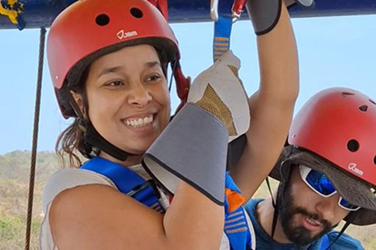 Cartagena: Oceanfront Zipline Adventure with Lunch