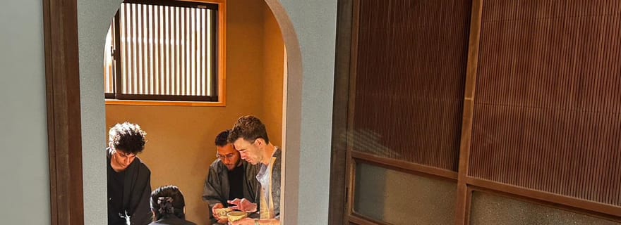 Kyoto : cérémonie du thé privée, même avec de jeunes enfants !