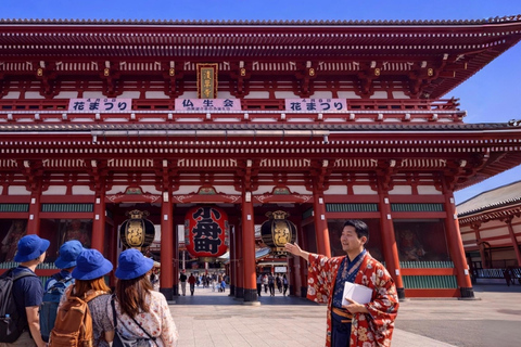 Tokyo: Tsukiji Market + Sensoji Temple: Food & Culture Tour