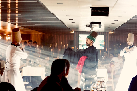 Istanbul: Luxury Dinner Cruise Pickup Include Menu + Soft drinks + Meeting point