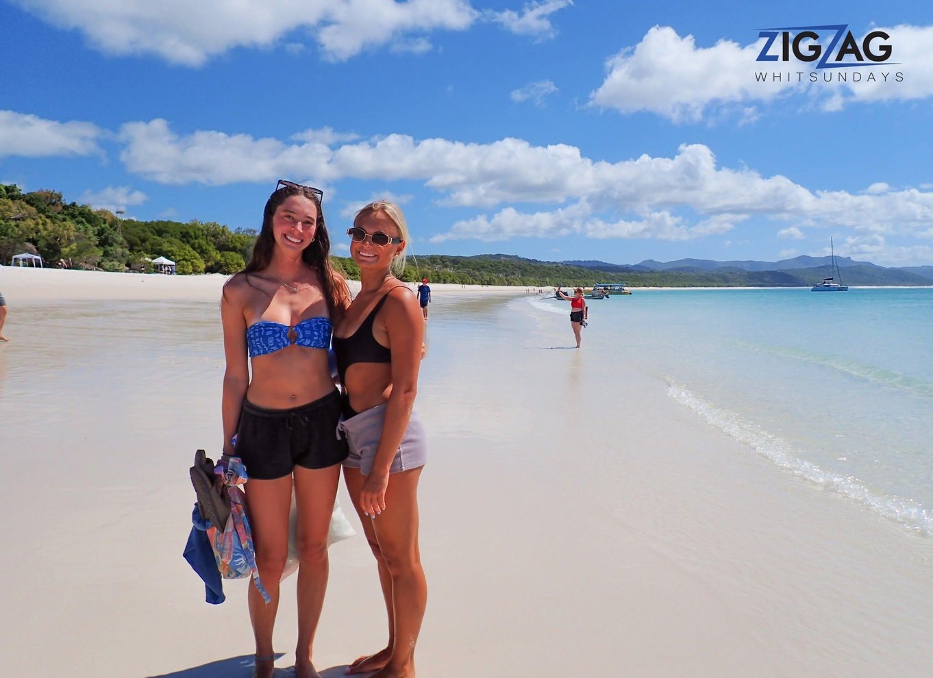 Fra Airlie Beach: Heldagstur til Whitehaven | Katamaran med aircondition