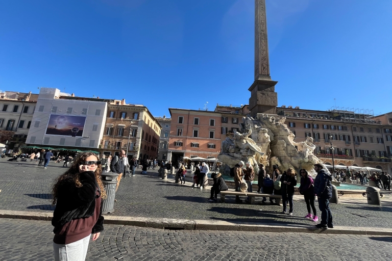 Roma: tour subterráneo con audioguía en la Piazza NavonaRoma: audiotour subterráneo por Piazza Navona y happy hour