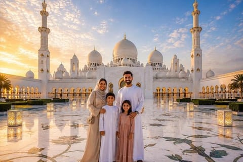 From Dubai: Premium Abu Dhabi Landmarks & Sightseeing Tour