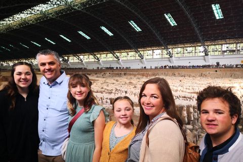 Xi'an: Terracotta Army Small Group Tour (8 or 15 Guests) 15-Guest Group B: Fixed-Point Pickup+Tickets+Guide