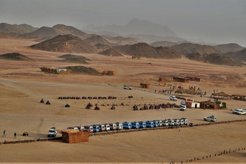 Hurghada: Quad Bike, Buggy, Jeep Safari, Kamelritt & AbendessenQuad Bike, Buggy, Jeep Safari, Kamelritt & Abendessen