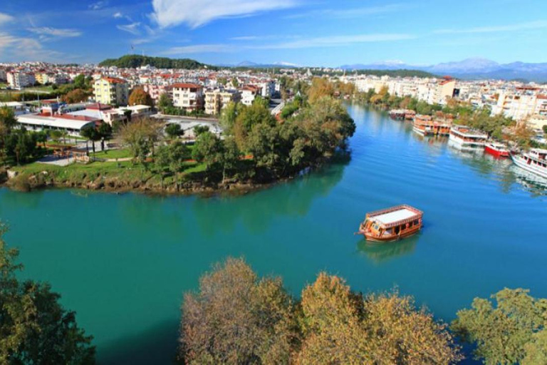 City of Side: Cruise with Manavgat Waterfall & Bazaar Visit