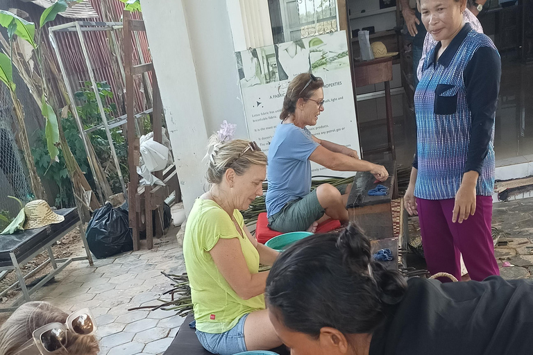 Siem Reap Lotus Silk Farm : Forfait complet avec 6 bricolages