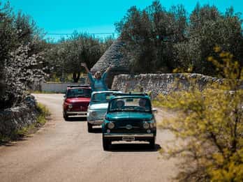 Puglia: Vintage Fiat 500 Tour with Cheese Tasting