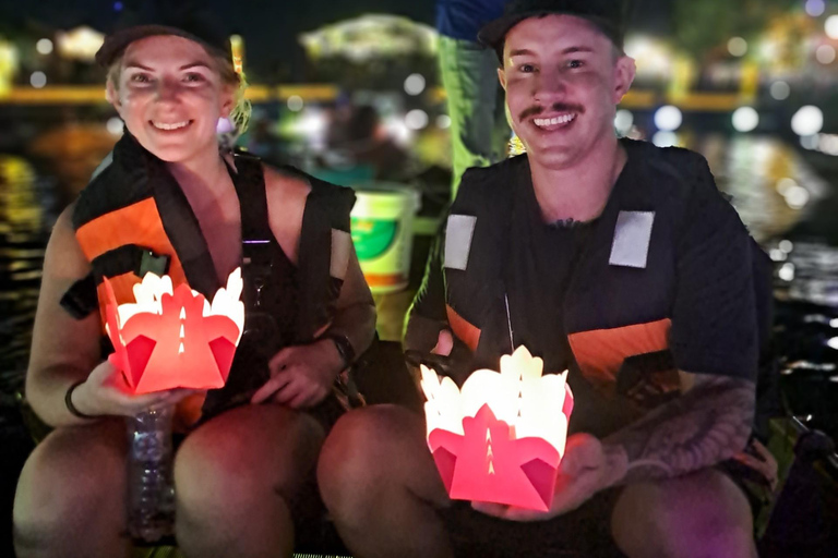Hoi An Street Food, night market and lantern Boat Ride