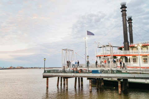 New Orleans: avondboottocht met jazz op stoomboot NatchezAvondboottocht met jazz op de Stoomboot Natchez zonder diner