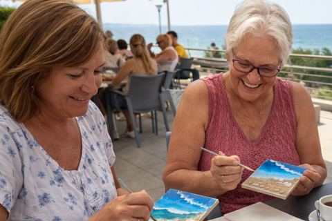 Create Your Own Souvenir of Alicante: Art Workshop, Coffee, and Relaxation Create Your Own Alicante Souvenir: Art Workshop, Coffee, and Relaxation