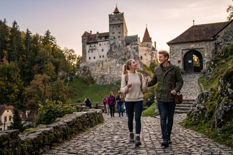 Skip-the-Line Dracula Castle, Peles, Cantacuzino & Brasov Skip-the-Line PRIVATE-MINIVAN-Entrance tickets are included
