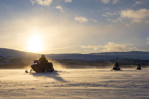 From Tromsø: Snowmobile Adventure to Finnish Lapland
